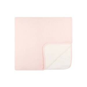 NEW BRAVE LITTLE ONES small ribbed toddler blanket in ballet pink